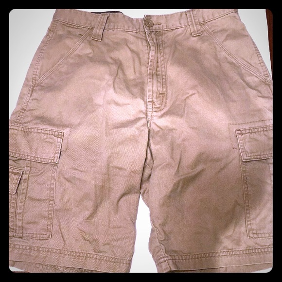 wrangler mens cargo shorts